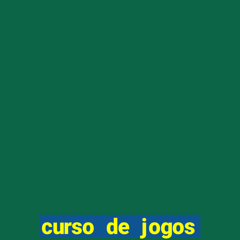 curso de jogos digitais ead